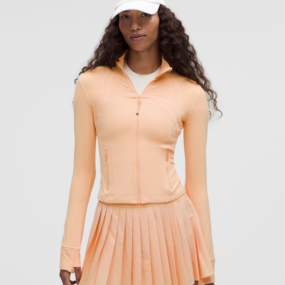 lululemon rock melon define cropped jacket